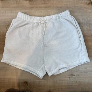 Elwood Core Sweatshorts in Vintage White Size Large